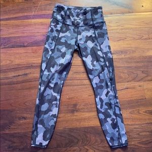 camo print leggings